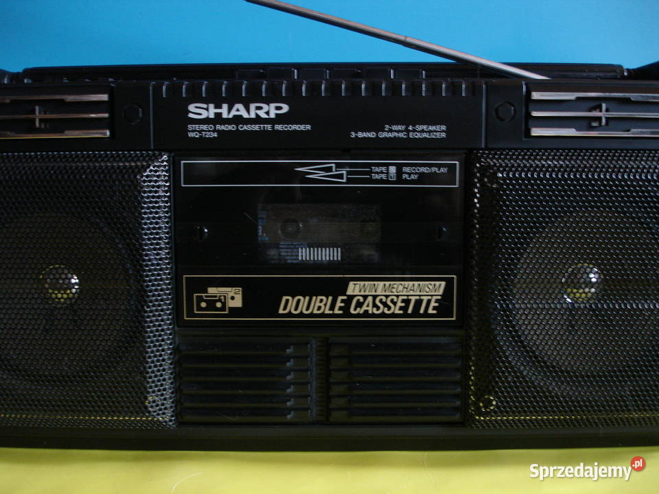 Radiomagnetofon SHARP WQT234H Zielona Góra sprzedam