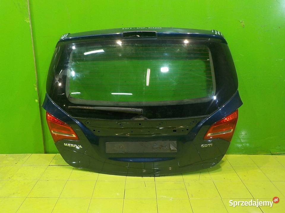 OPEL MERIVA B 12r 5D klapa tyl Suków
