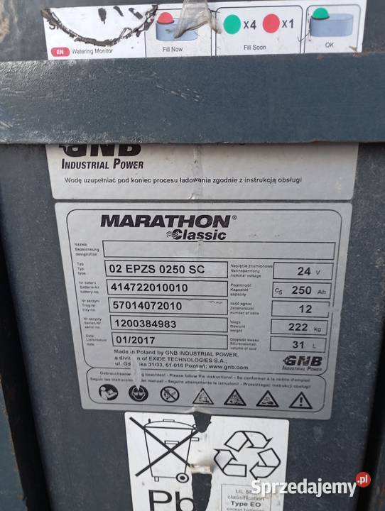 Wózek paletowy masztowy elektryczny Junghenrich Radzyń Podlaski sprzedam