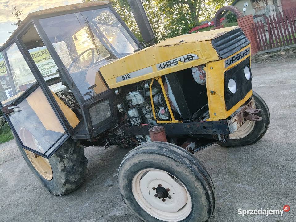 Ursus 912 1986 r zajerestowany ubezpieczony