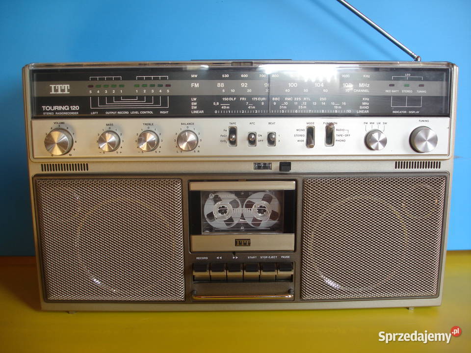 Radiomagnetofon ITT TOURING 120 lubuskie Zielona Góra