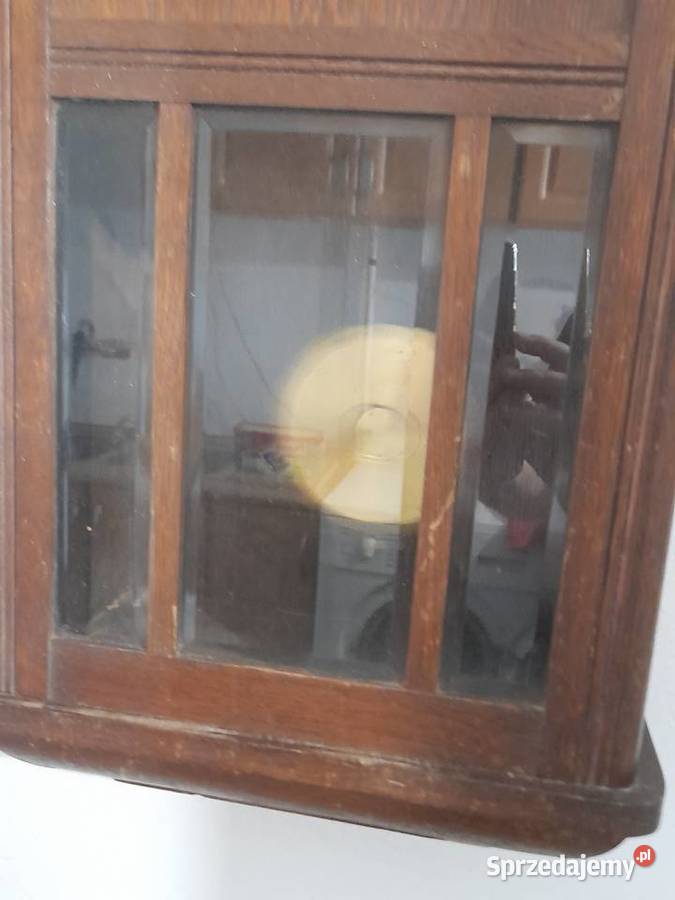 Wiszący zegar ścienny Gustav Becker Rzeszów