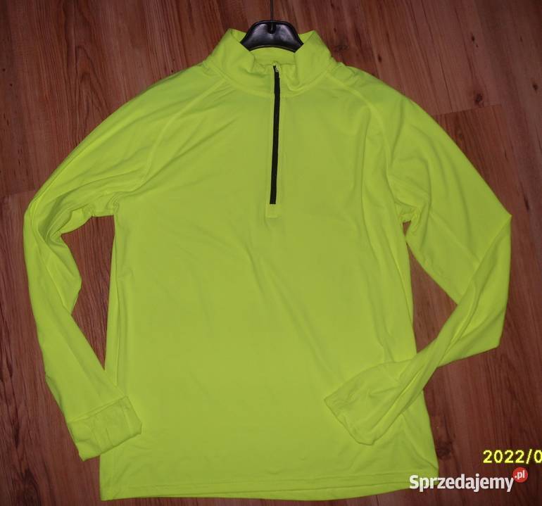 Sportowa limonkowa neonowa Bluza JNowa rMXL Inny materiał Rawicz