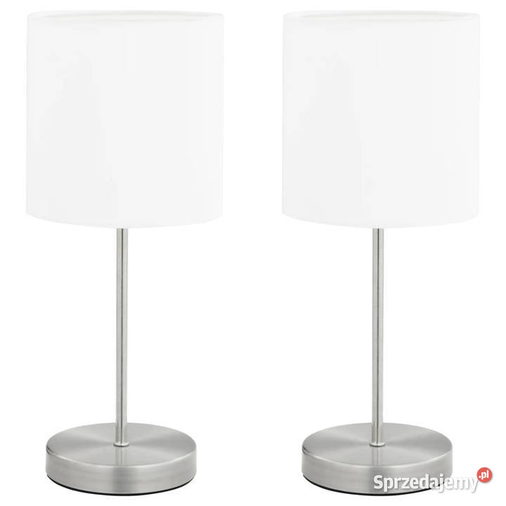 Lampy stołowe 2 dotykowe białe E14 WM51038 Pozostałe Warszawa