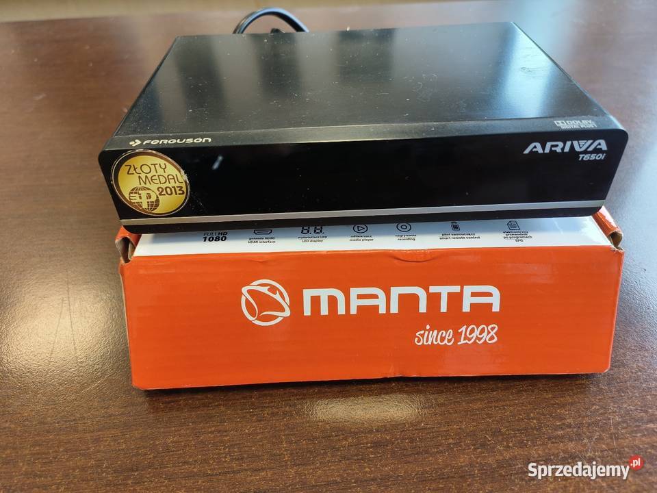 Dekoder DVBT2 Manta Tychy