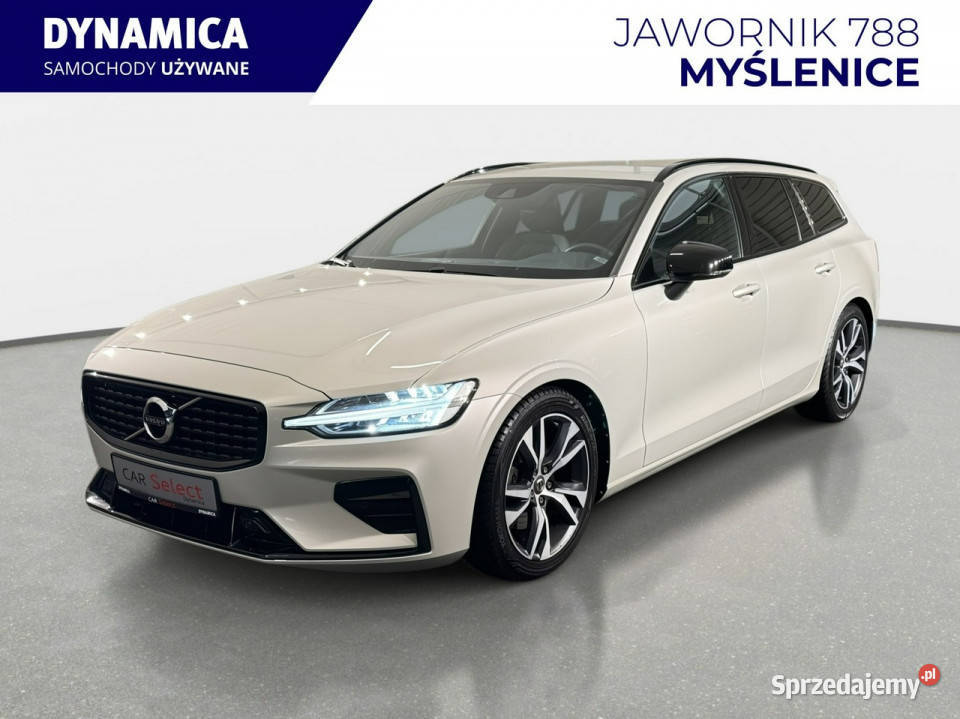 Volvo V60 VAT 23 RDesign 20 B4 197 automat 2021 isofix Myślenice sprzedam