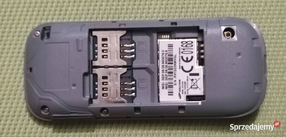 Telefon komórkowy SAMSUNG GTE1202 DUOSIM Pruszków