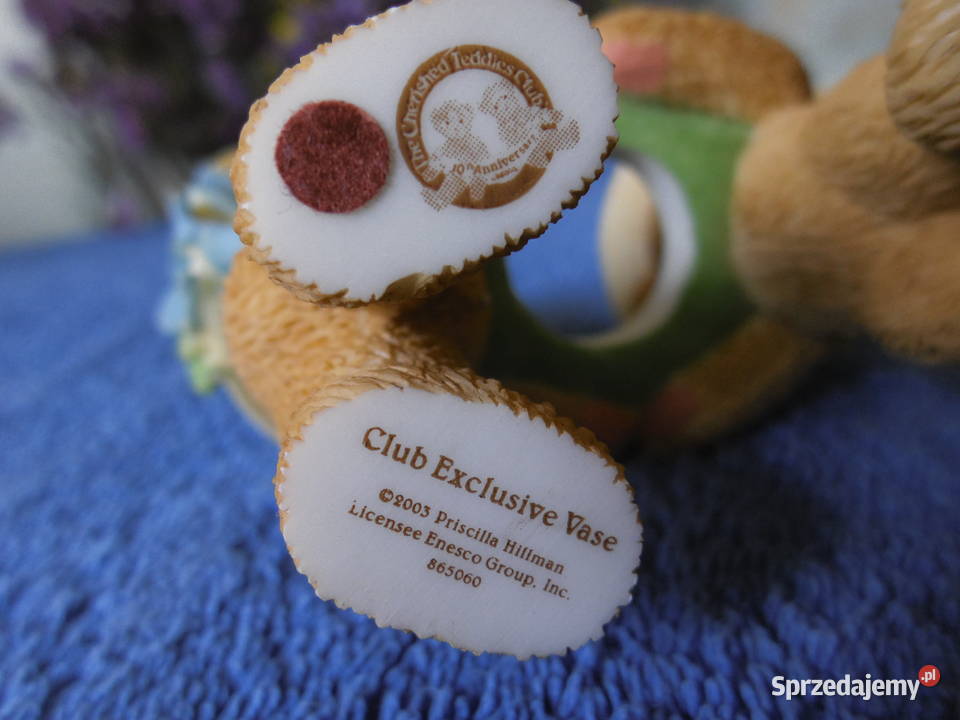 Figurka misie Cherished TeddiesClub Exclusive wielkopolskie