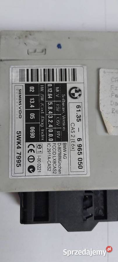 Sterownik moduł komfortu BMW 5 E61