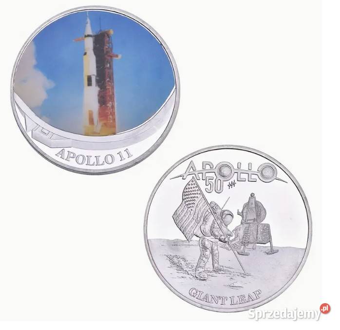 Kolekcjonerski zestaw monet medali pamiątka z Warszawa