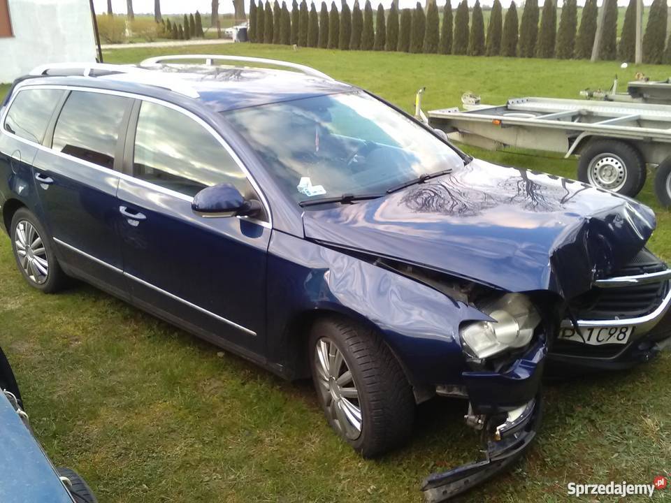 VW Passat B6 2.0 TDI 140KM DSG KOMBI USZKODZONY !! Gdańsk - Sprzedajemy.pl