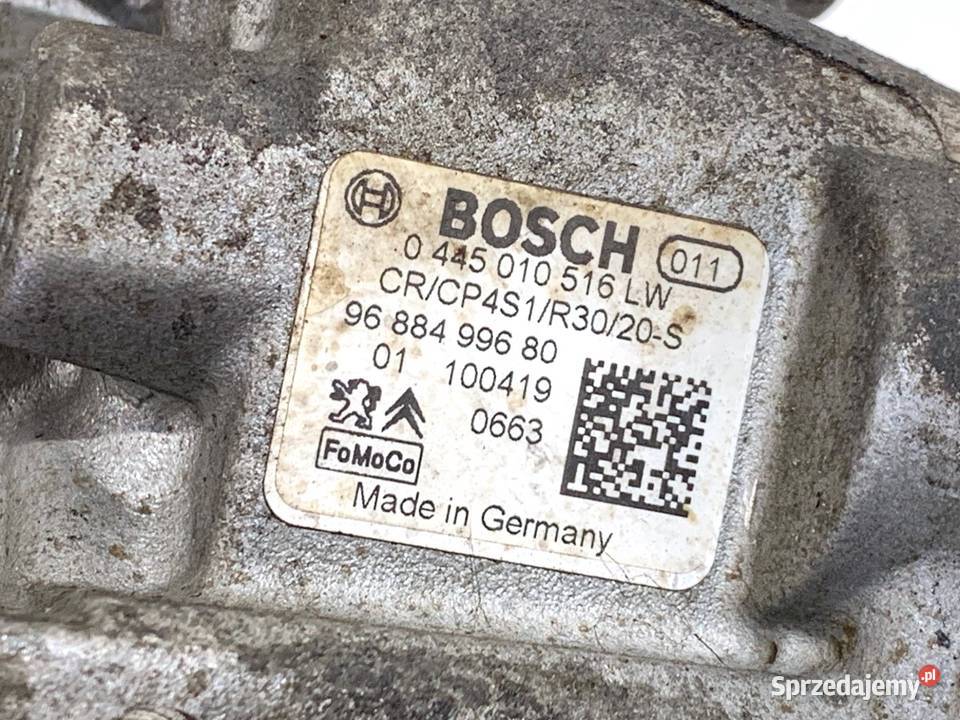 POMPA WTRYSKOWA FORD FIESTA MK7 9688499680 16 75 osobowe sprzedam