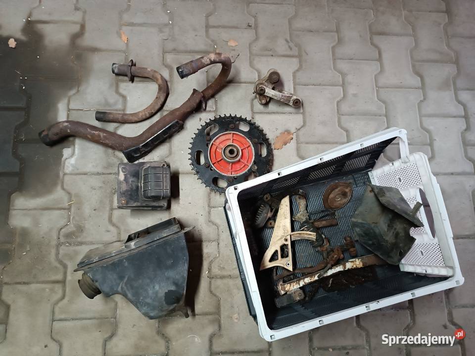 Aprilia Etx 350 Touareg części rama koła Istebna