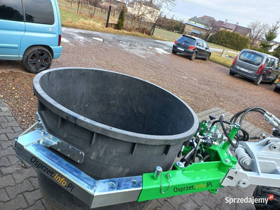 Hydrauliczny chwytak do donic i beczek 40110