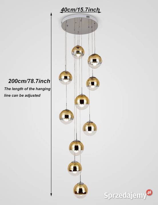 Lampa sufitowa Kinbolas LTD10 Jadowniki