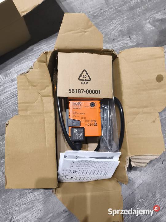 Belimo NM24ASR NOWY siłownik 24V 10Nm 010V 2024 Łódź