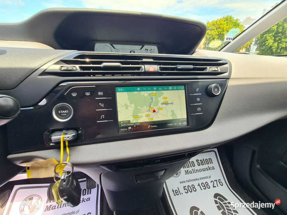 Citroen C4 SpaceTourer 98 Automat Navi PDC system Start-Stop Wągrowiec