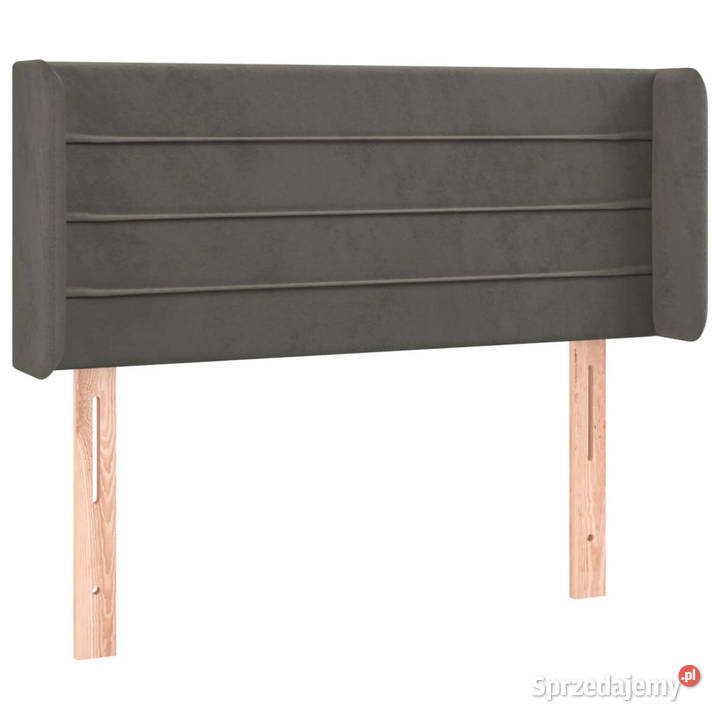 Zagłówek do łóżka z LED ciemnoszary 83x16x7888 Warszawa sprzedam