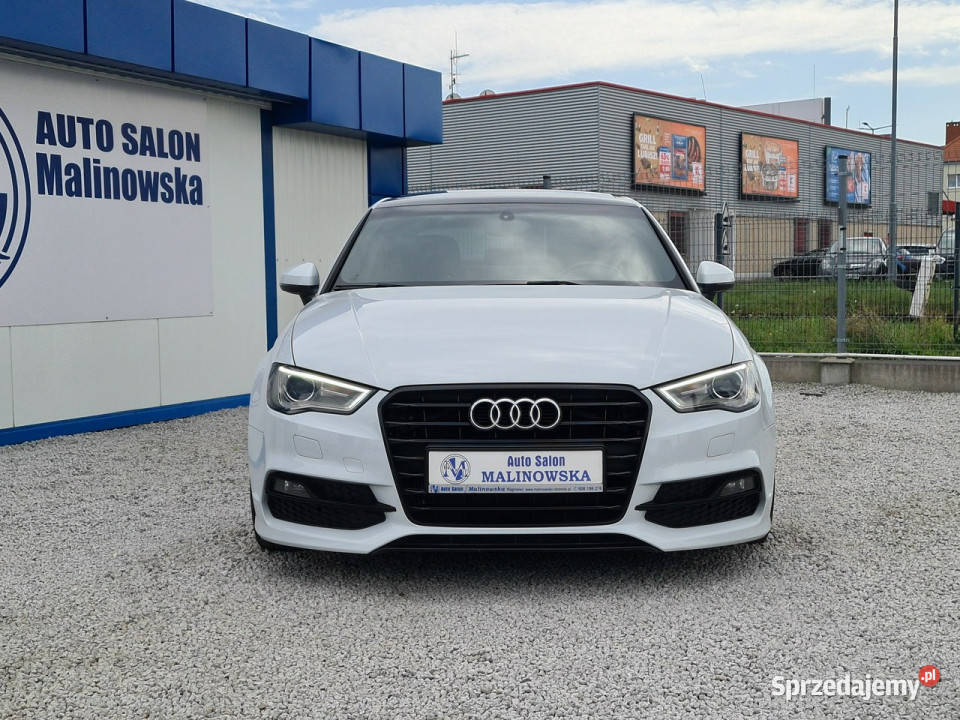 Audi A3 SLine Szyberdach Navi PDC Skóra ElFotel światła LED Wągrowiec