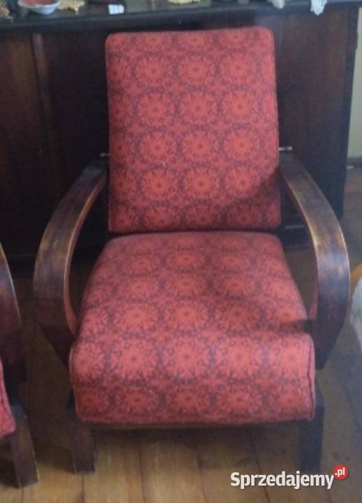 Fotele halabala art deco komplet 2 sztuki Fotele Warszawa