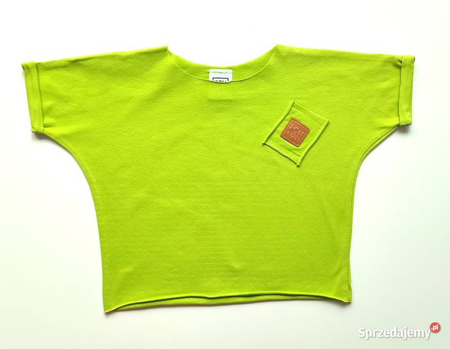 TShirt unisex Poli Oli Limonka 80104 Bluzki, koszulki i kaftaniki Katowice sprzedam