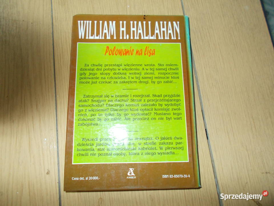 William H Hallahan Polowanie na lisa Głubczyce