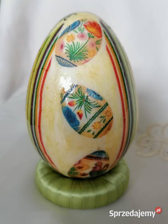 jajko pisanka ozdoba steroik 12 m hand made Sierpc