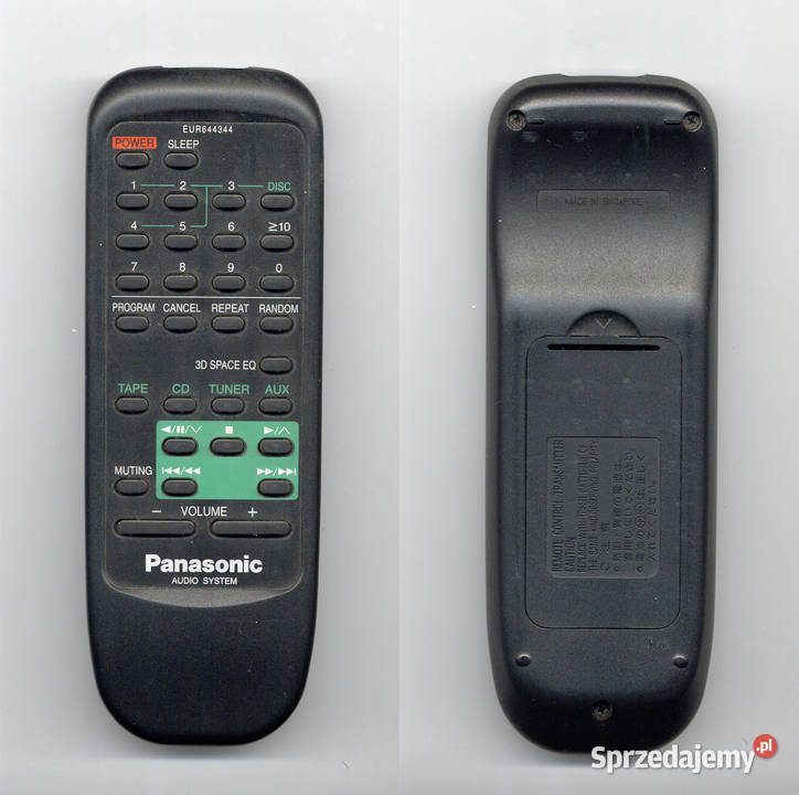 Pilot Panasonic EUR644344 Łódź