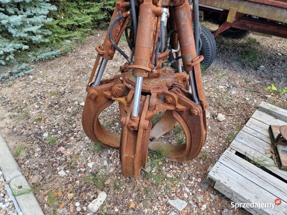 Chwytak obrotowy do złomu Krasne