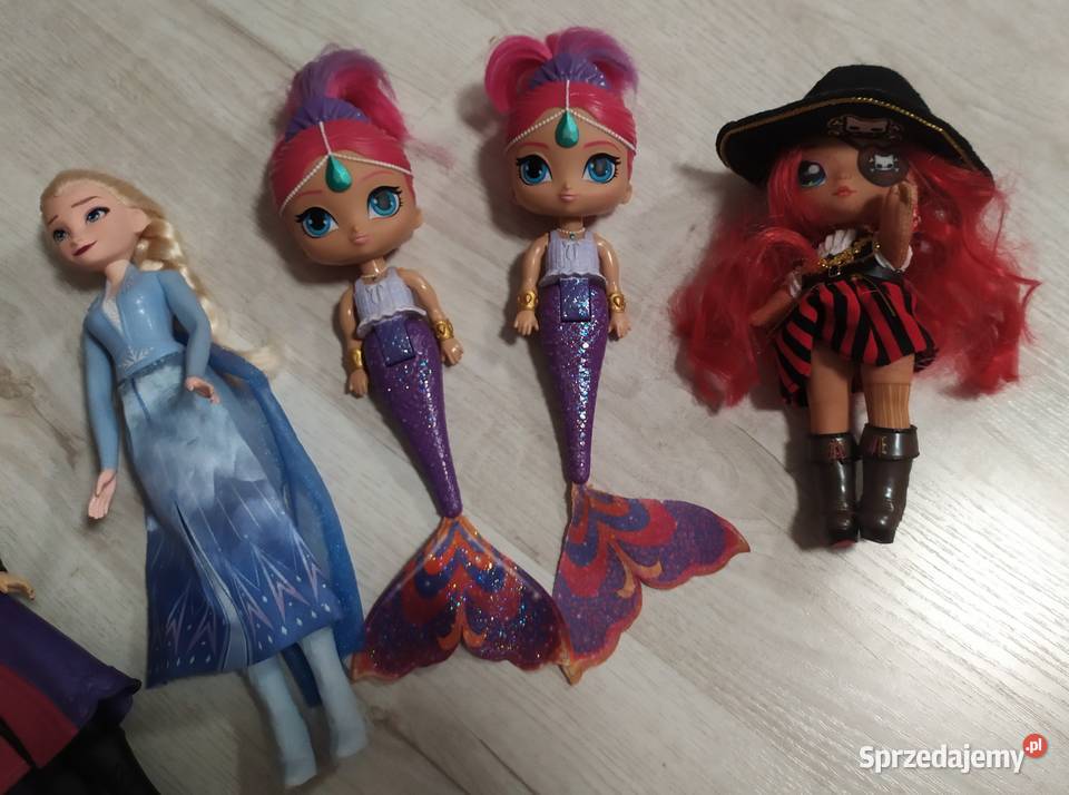 Lalki Elsa i Anna Shimmer Hermiona Piratka Zielona Góra sprzedam