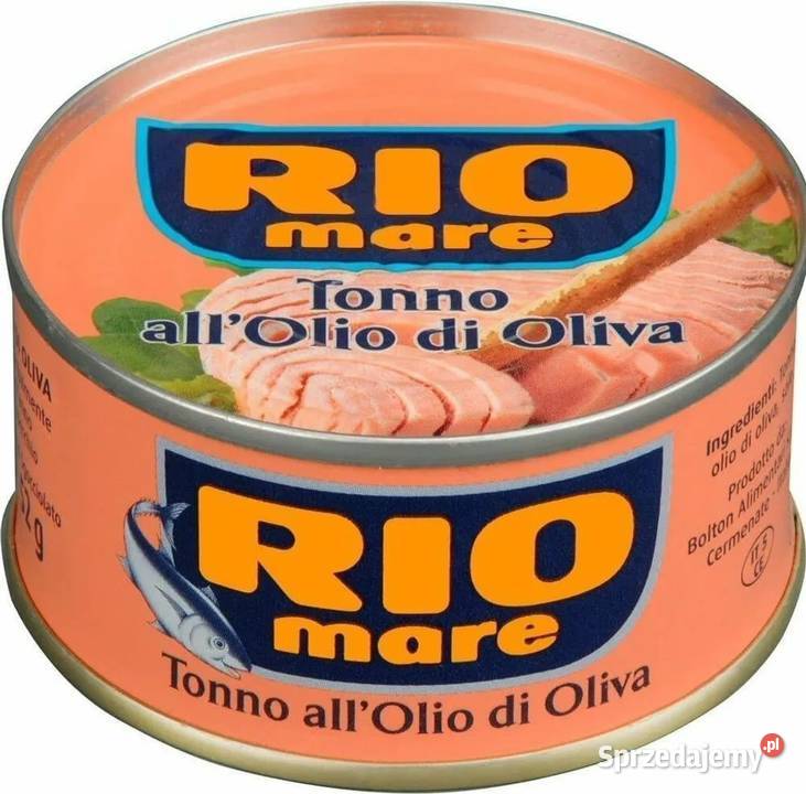 24 x 80 g Rio Mare Tuńczyk w oliwie z oliwek sprzedam