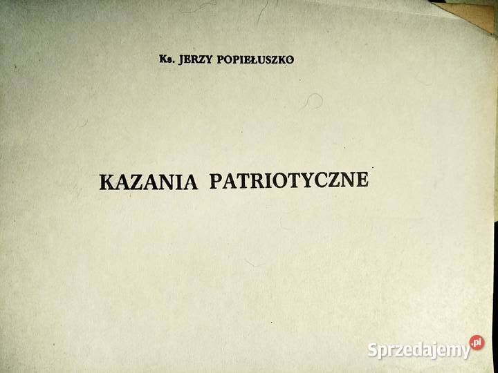 Kazania patriotyczne w czasie stanu wojennego