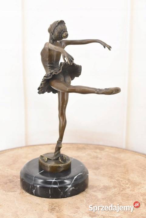 Zmysłowa Tancerka Baletnica Kobieta z Brązu Dom i Ogród Kraków sprzedam
