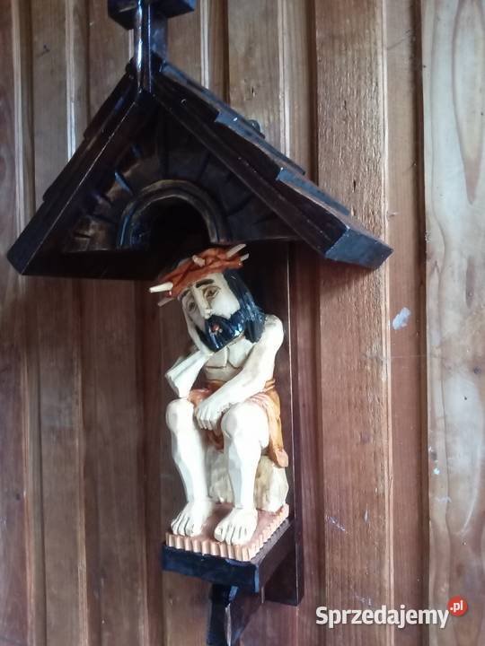 Kapliczka Chrystus frasobliwy podkarpackie Głogów Małopolski