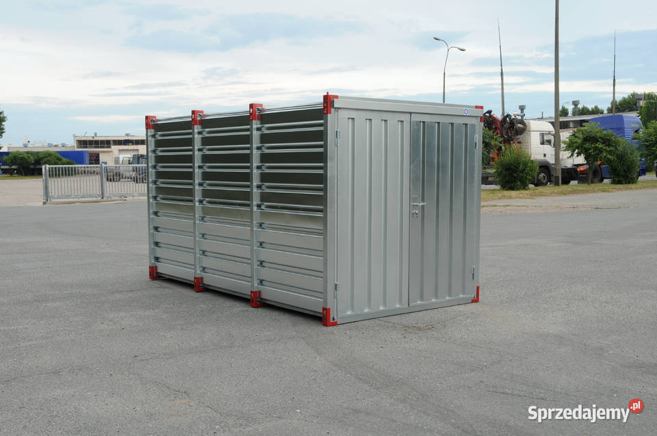 KONTENERY MAGAZYNOWE SKŁADANE KOVOBEL CERTYFIKAT Oława