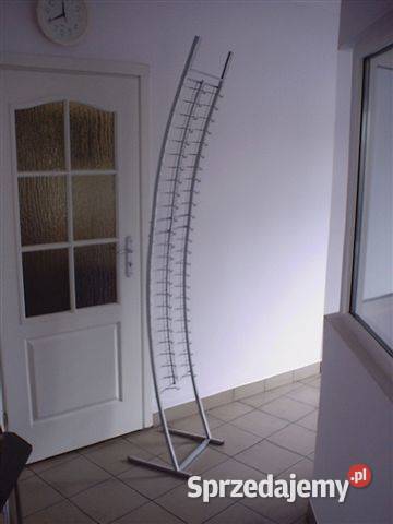 Stojak metalowy na 50 par okularów Banan srebrny Mrzezino sprzedam