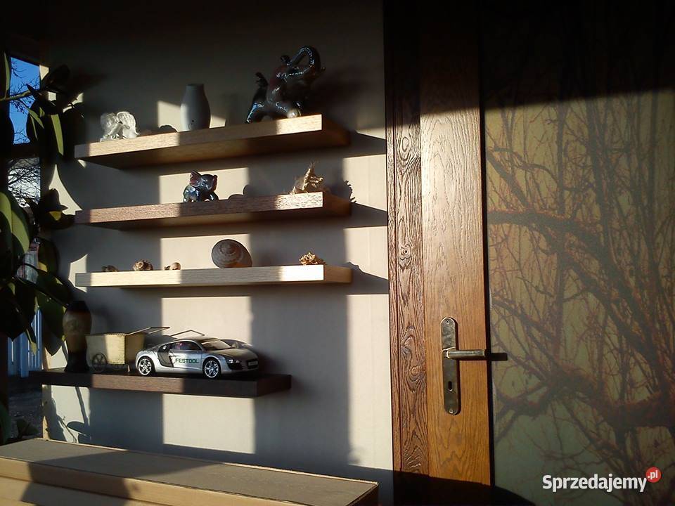 PÓŁKA WISZĄCA na ścianę KAŻDY WYMIAR Katowice