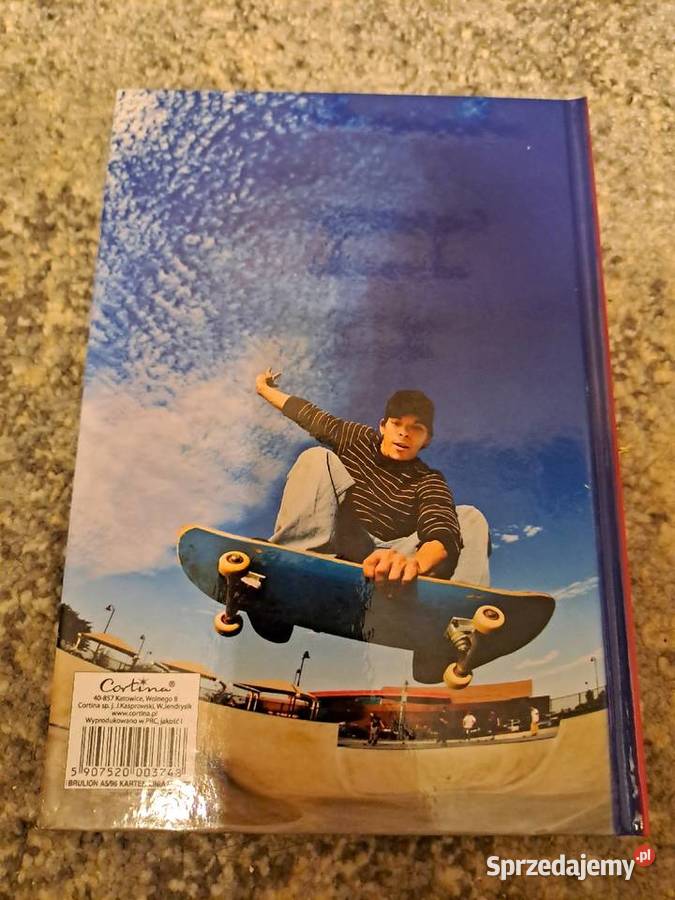 Zeszyt linia skate dolnośląskie Wrocław sprzedam