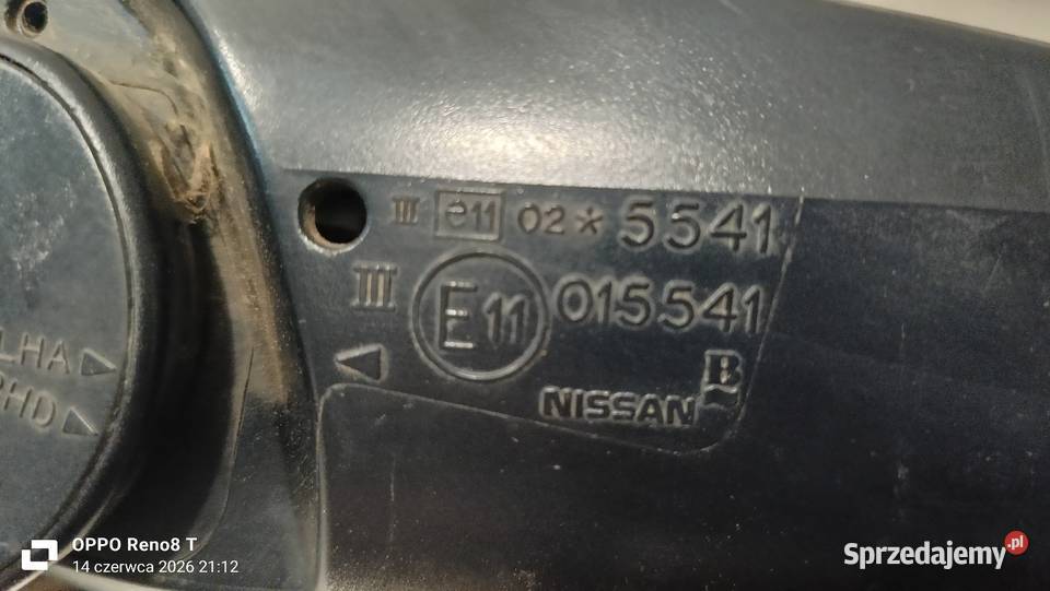 Lusterko Nissan Almera N16 Mysłowice