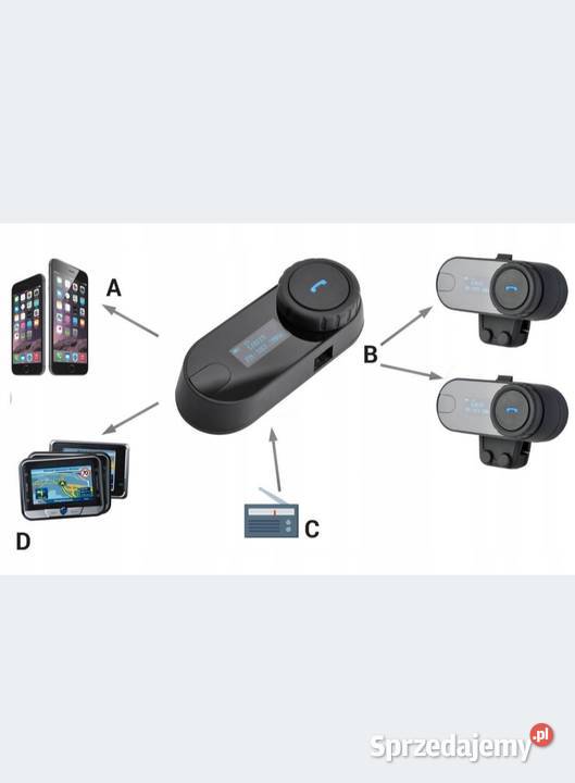 Interkom Bluetooth FreedConn TCom VB Polsku Giżycko sprzedam