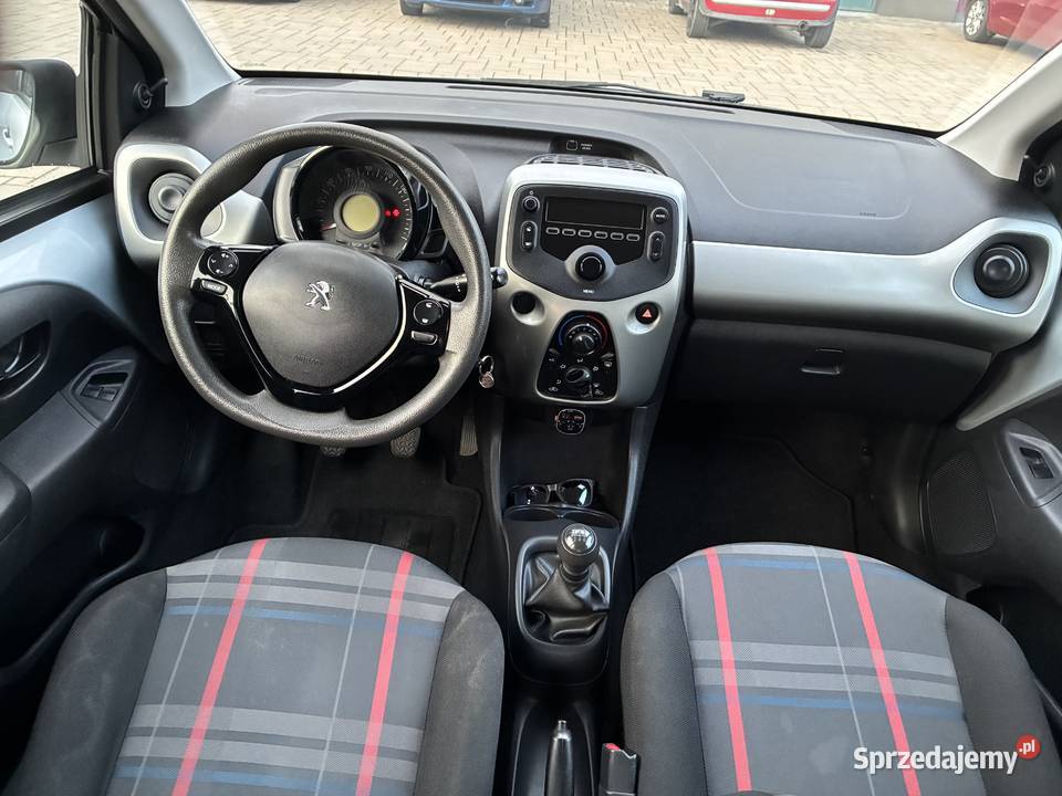 Peugeot 108 2015 65000 46l spalanie garażowany benzyna Wągrowiec sprzedam