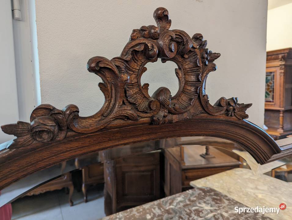 Pomocnikkomoda z lustrem rocaille sklep Dąbrowa Dąbrowa Górnicza