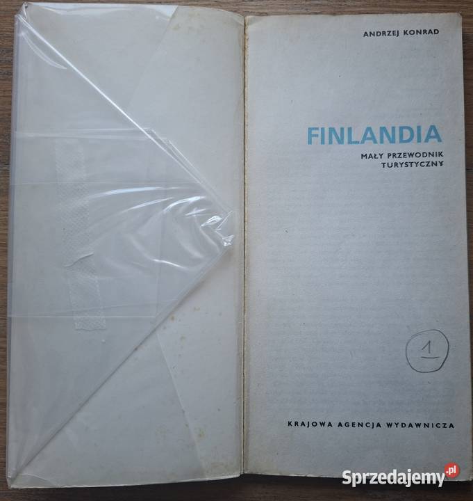 Finlandia mały przewodnik turystyczny KAW Kraków sprzedam
