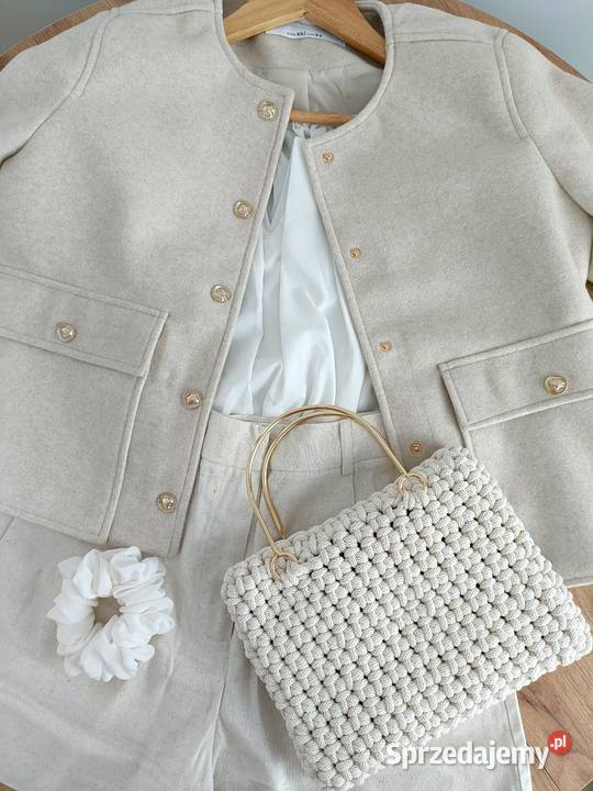 Torebka ze sznurka szydełkowa handmade Rzeszów