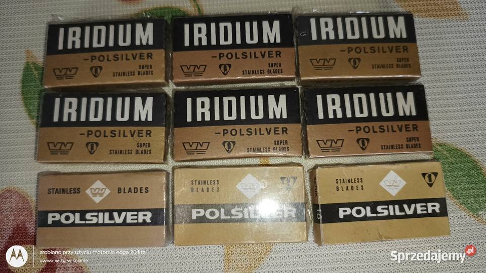 Żyletki z czasów PRLu wysyłka Włodawa