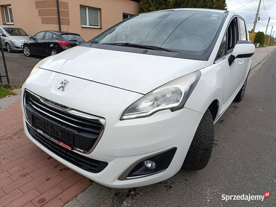 Peugeot 5008 16 HDi 2014r udok przebieg lifcie Koziegłowy