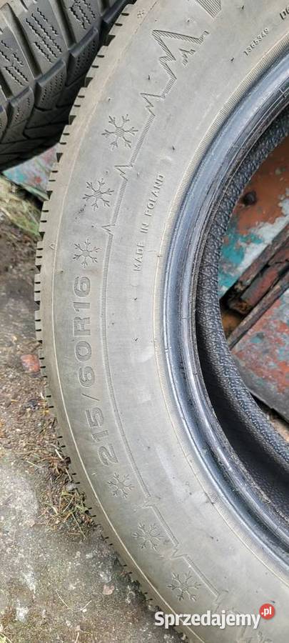 Sprzedam opony zimowe 21560 R16 DUNLOP WINTER 60 Pabianice