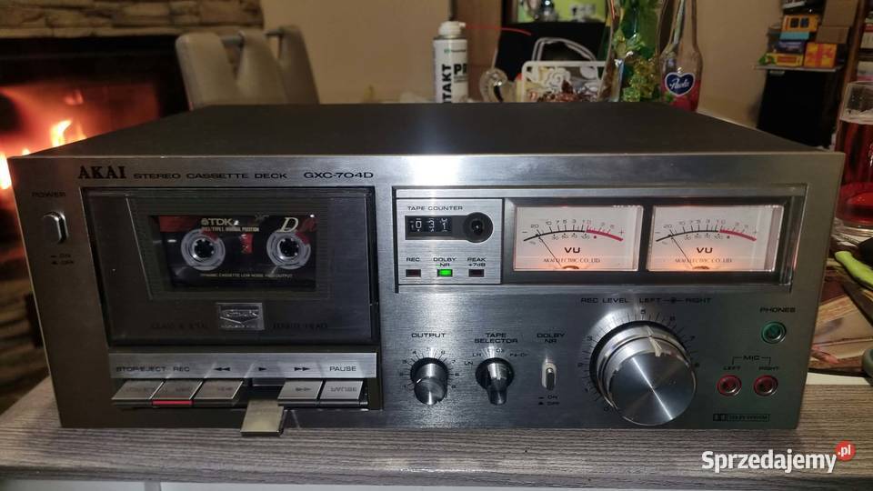 Magnetofon kasetowy Akai GXC704D 2Head Made in Magnetofony Warta