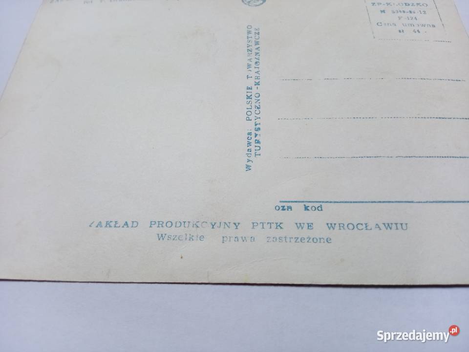 Stara widokówka ZAMEK KSIĄŻ