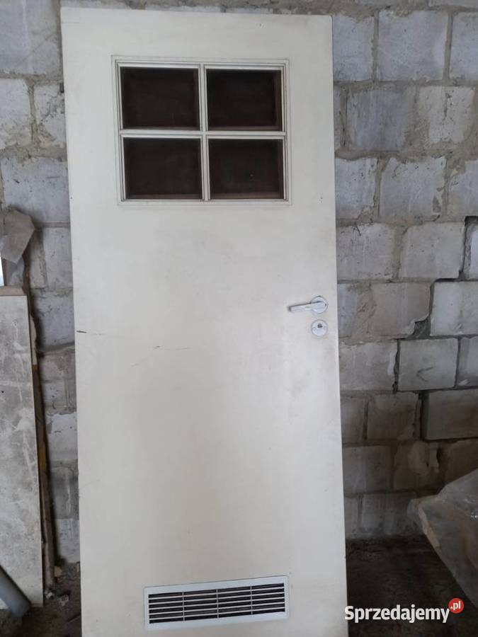 Drzwi łazien białe 80 lewe 2pełne 80 lewe Lublin